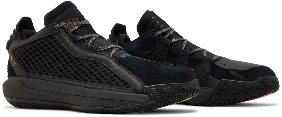 adidas Dame 6 de Cuero 'Negro Oro' FV8627/FW9031 Cheap adidas Dame 6 de Cuero 'Negro Oro' FV8627/FW9031