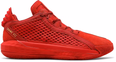 adidas Dame 6 Leather 'Scarlet' FX9021 adidas Dame 6 Leather 'Scarlet' FX9021