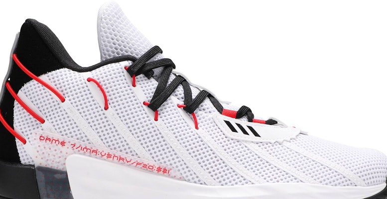 adidas Dame 7 'Cloud White' H04387 Order adidas Dame 7 'Cloud White' H04387