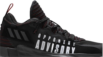 adidas Dame 7 'EXTPLY - Opponent Advisory - Black Vivid Red' FY9939 Order adidas Dame 7 'EXTPLY - Opponent Advisory - Black Vivid Red' FY9939