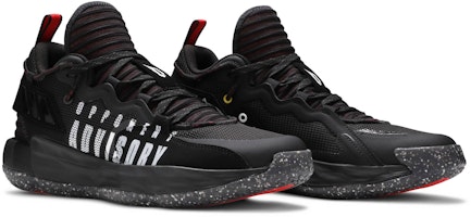 adidas Dame 7 'EXTPLY - Opponent Advisory - Black Vivid Red' FY9939 Cheap adidas Dame 7 'EXTPLY - Opponent Advisory - Black Vivid Red' FY9939