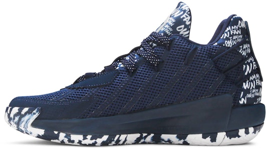 adidas Dame 7 'Saya Peminat Sendiri - Collegiate Navy' FY0162 Lookbook adidas Dame 7 'Saya Peminat Sendiri - Collegiate Navy' FY0162