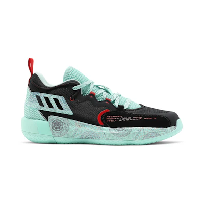 adidas Dame 7 EXTPLY 'Black Clear Mint'