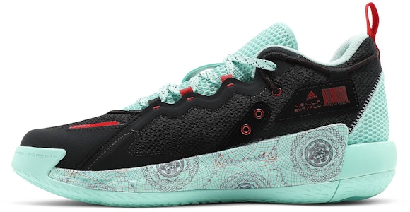 adidas Dame 7 EXTPLY 'Hitam Pudina Jernih' H68607 Lookbook adidas Dame 7 EXTPLY 'Hitam Pudina Jernih' H68607