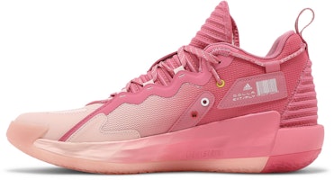 adidas D Lillard 7 Extply 耐磨防滑 中邦 復古籃球鞋 男女同款 粉色 Lookbook adidas D Lillard 7 Extply 耐磨防滑 中邦 復古籃球鞋 男女同款 粉色
