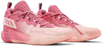 adidas D Lillard 7 Extply 耐磨防滑 中邦 復古籃球鞋 男女同款 粉色 Cheap adidas D Lillard 7 Extply 耐磨防滑 中邦 復古籃球鞋 男女同款 粉色