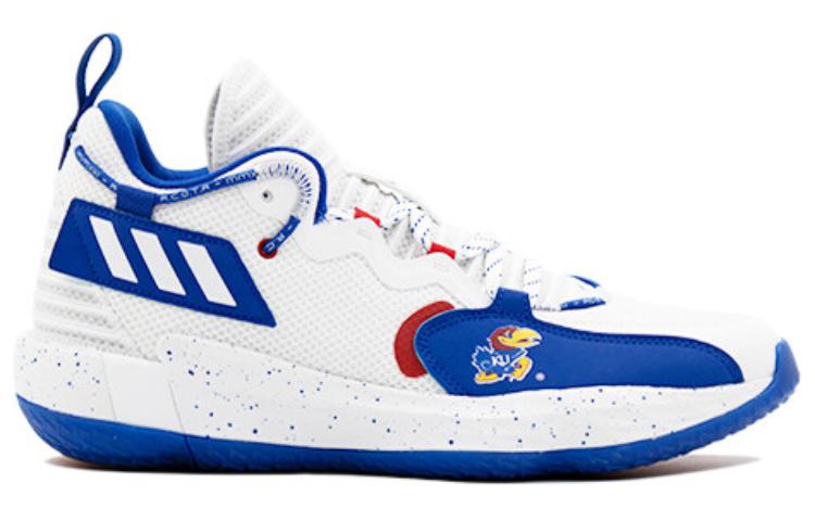 Lookbook adidas Dame 7 EXTPLY 'Kansas' zapatillas de baloncesto. GX3460
