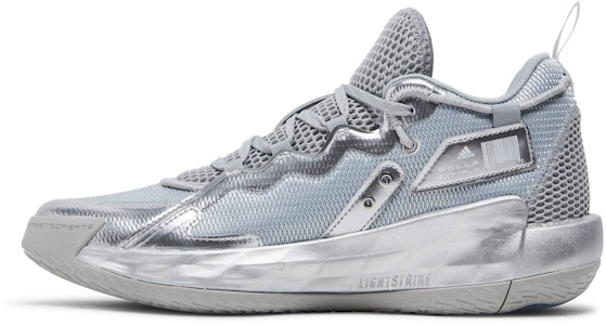 adidas Dame 7 EXTPLY 'Plata Metálica' FZ0172 Lookbook adidas Dame 7 EXTPLY 'Plata Metálica' FZ0172