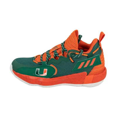 adidas Dame 7 EXTPLY 'University of Miami'