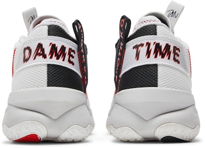 阿迪达斯 Dame 8 'Dame Time 白红'篮球鞋 GY0384 Details for 阿迪达斯 Dame 8 'Dame Time 白红'篮球鞋 GY0384
