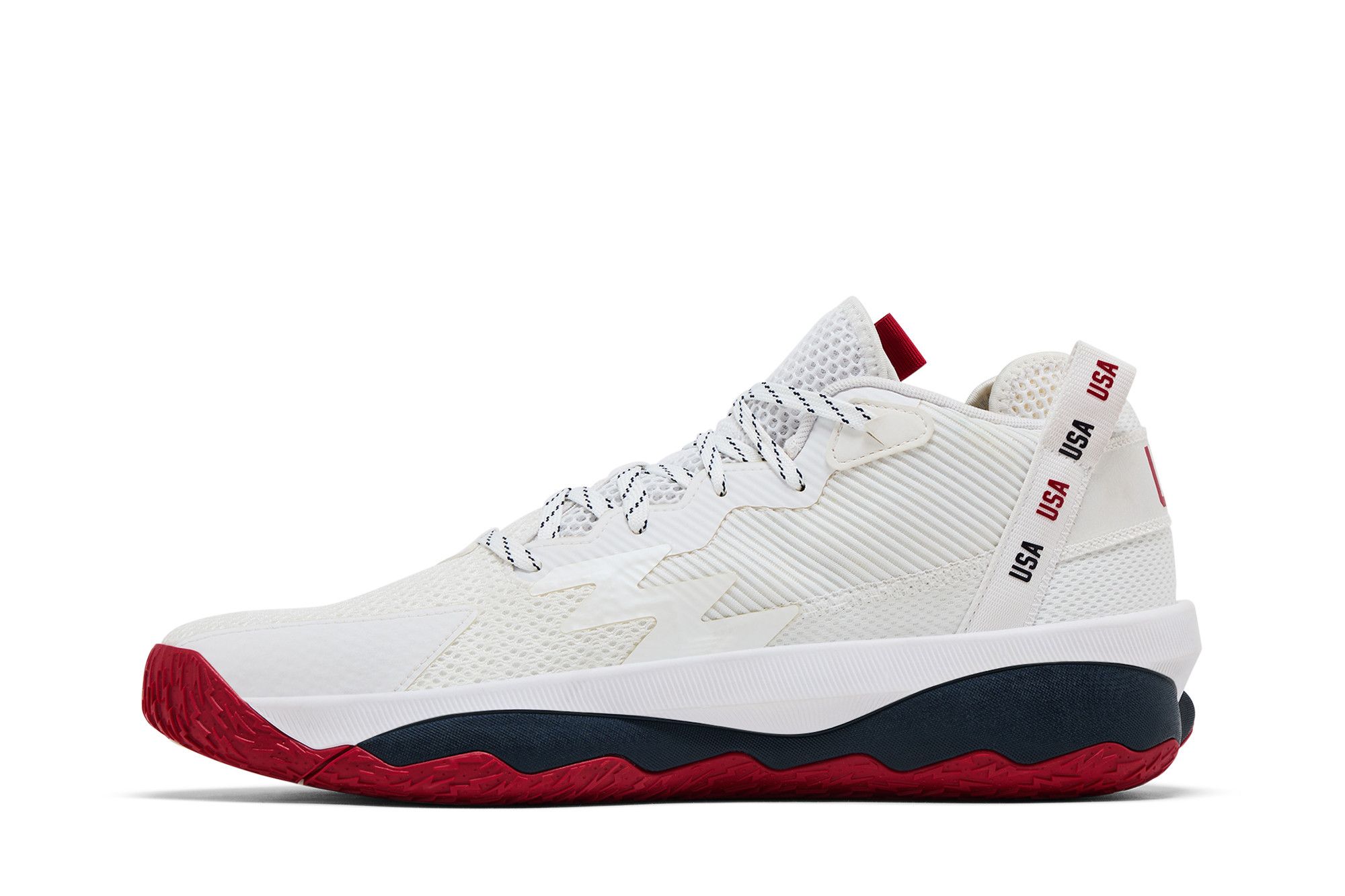 Lookbook adidas Dame 8 ''USA'' Scarpe da Basket HR0048