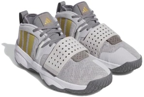 阿迪达斯 Dame 8 EXTPLY '浅灰金属金色' IG8086 Lookbook 阿迪达斯 Dame 8 EXTPLY '浅灰金属金色' IG8086