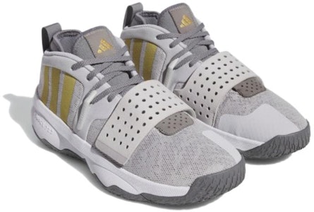 阿迪达斯 Dame 8 EXTPLY '浅灰金属金色' IG8086 Lookbook 阿迪达斯 Dame 8 EXTPLY '浅灰金属金色' IG8086