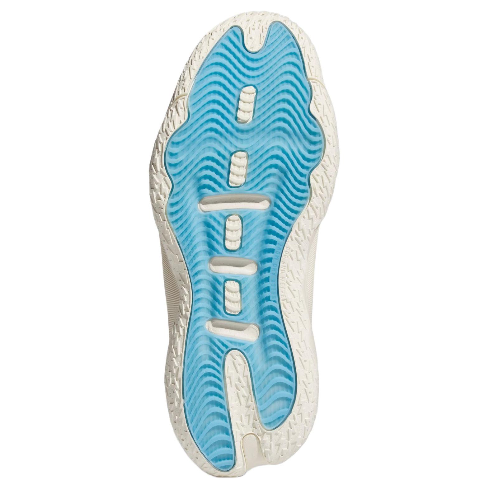 Sizing adidas Dame 8 Extply 舒適簡約 防滑回彈 低筒 籃球鞋 男女同款 白米藍