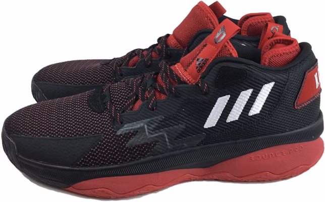 adidas Dame 8 Extply NC State PE 'Hitam Merah' GZ4481 Lookbook adidas Dame 8 Extply NC State PE 'Hitam Merah' GZ4481