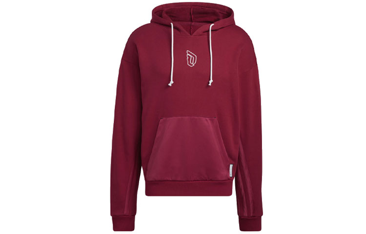 adidas Dame 8 INN HDY Damian Lillard Basketball Hoodie Red HB5466