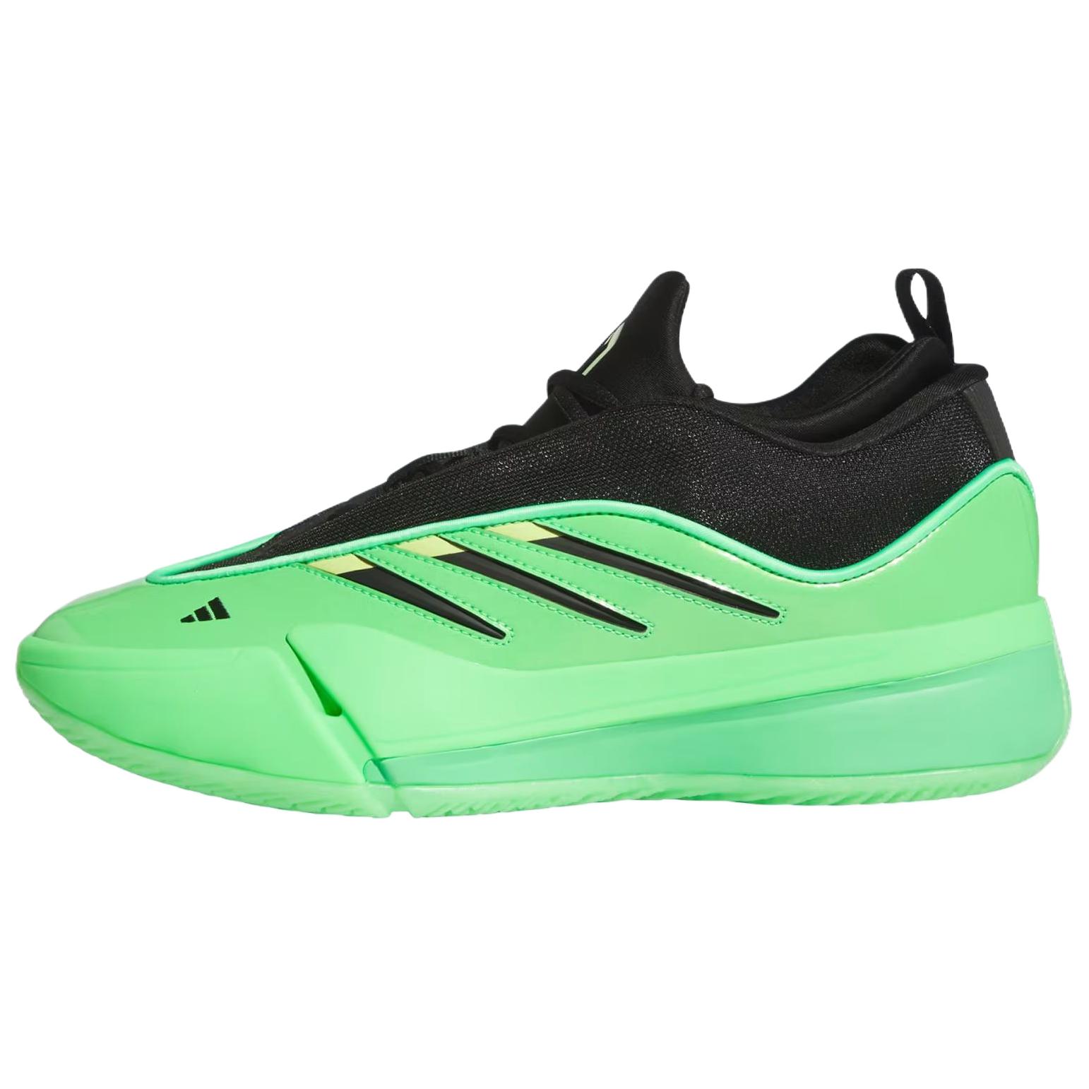 adidas Dame 9 Green Low-Top Basketball Shoes - Comfortable & Durable JR2508