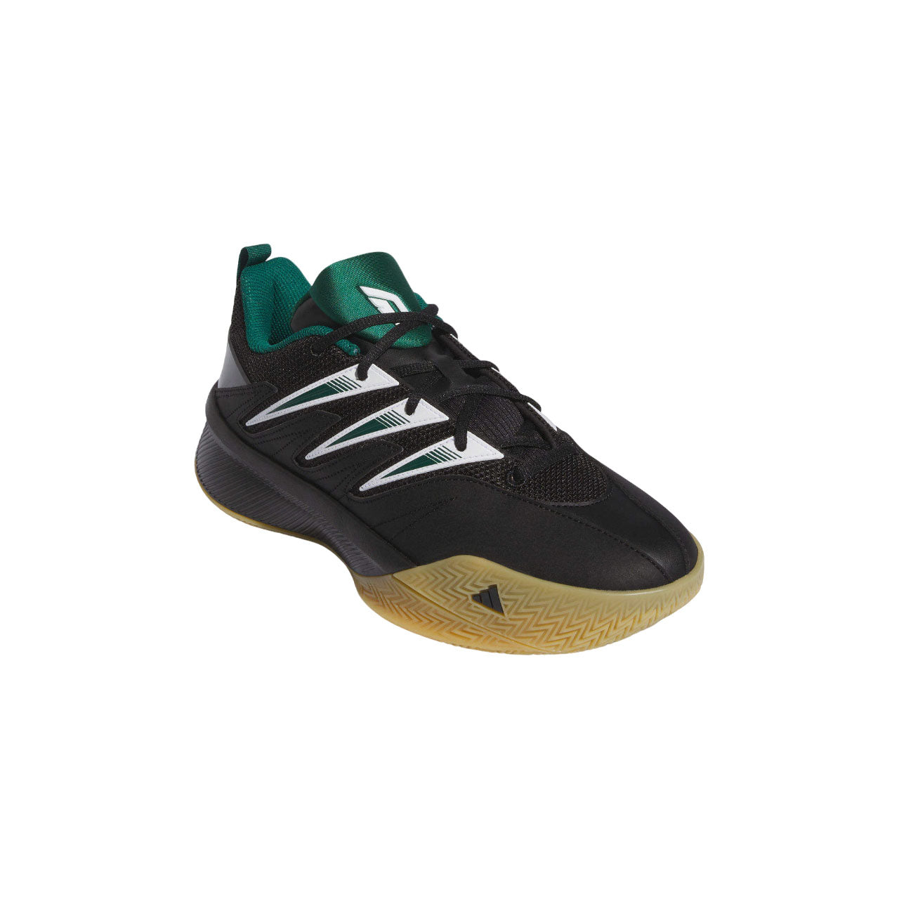Lookbook adidas Dame Certified 3 Low 'Negro Verde Universitario' JI1428