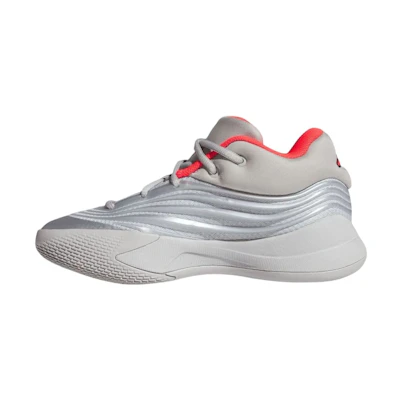adidas Dame X 'Silver Metallic Lucid Red'