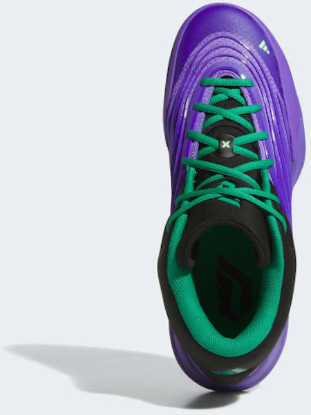 アディダス デイムX バスケットボールシューズ パープルラッシュ/コアブラック/コートグリーン KI5950 Lookbook アディダス デイムX バスケットボールシューズ パープルラッシュ/コアブラック/コートグリーン KI5950