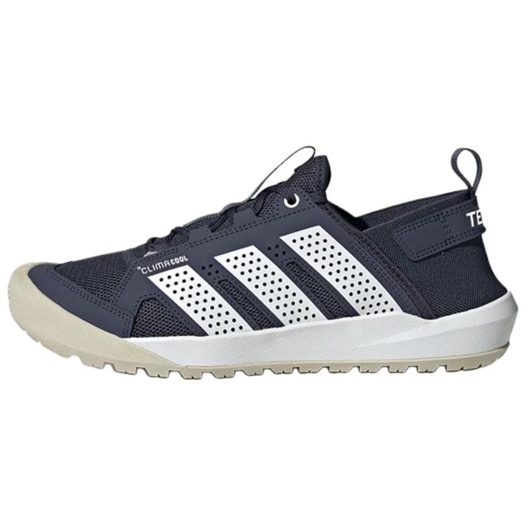 adidas DAROGA 25 Lightweight Hiking Shoes Blue/White Casual Sneakers HQ9172