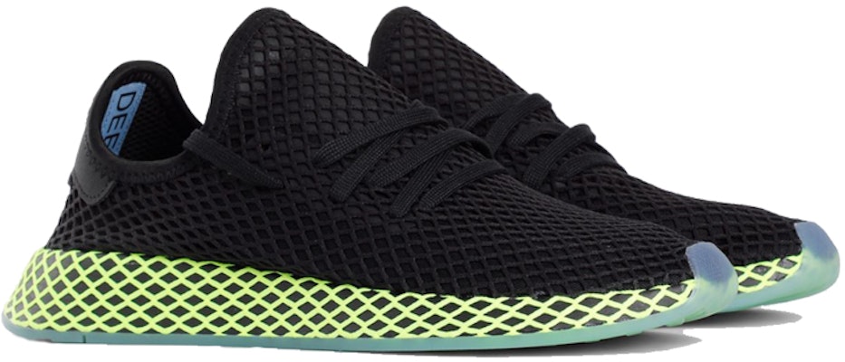 adidas Deerupt 'Black Neon' B41755 Shop adidas Deerupt 'Black Neon' B41755