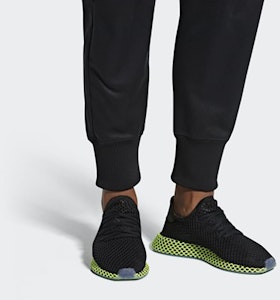 阿迪达斯 Deerupt '黑色霓虹' B41755 Details for 阿迪达斯 Deerupt '黑色霓虹' B41755