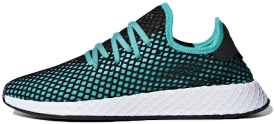 adidas Originals Deerupt Runner 低筒 跑步鞋 男款 黑藍 Buy adidas Originals Deerupt Runner 低筒 跑步鞋 男款 黑藍