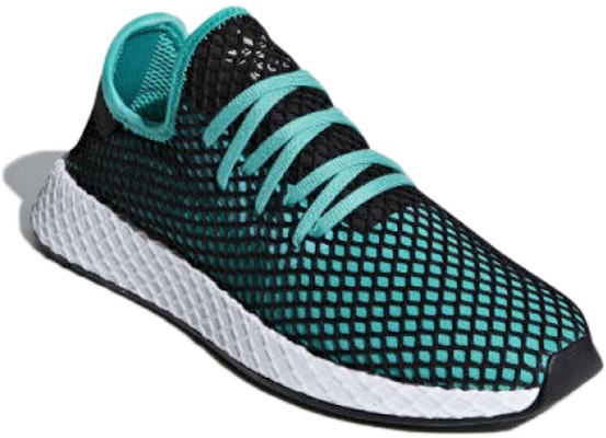 adidas Originals Deerupt Runner 低筒 跑步鞋 男款 黑藍 Lookbook adidas Originals Deerupt Runner 低筒 跑步鞋 男款 黑藍