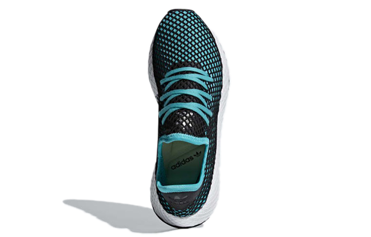 Purchase adidas Originals Deerupt Runner 低筒 跑步鞋 男款 黑藍