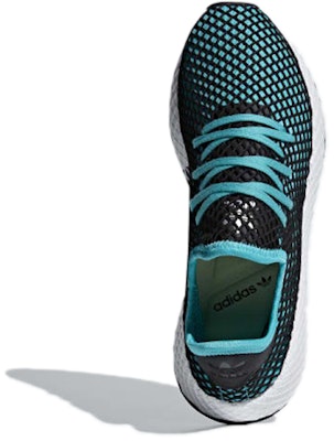 adidas Originals Deerupt Runner 低筒 跑步鞋 男款 黑藍 Purchase adidas Originals Deerupt Runner 低筒 跑步鞋 男款 黑藍