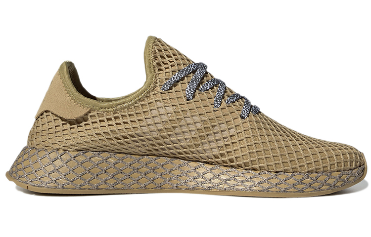 Order adidas Originals Deerupt Runner 低筒跑步鞋 男女同款 綠棕色
