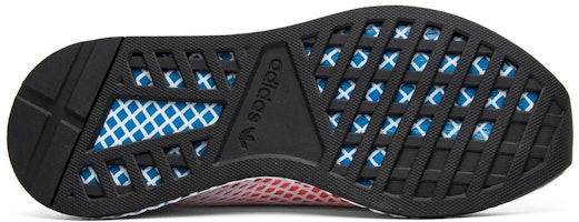 adidas Deerupt 'Merah Biru' CQ2624 Shop adidas Deerupt 'Merah Biru' CQ2624