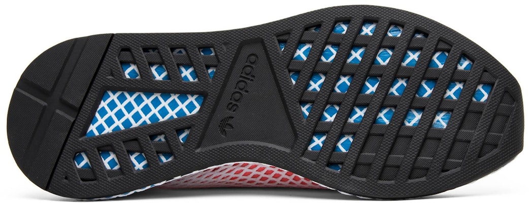 adidas Deerupt 'Red Blue' CQ2624 Shop adidas Deerupt 'Red Blue' CQ2624