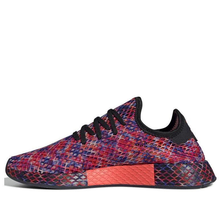 Buy adidas originals Deerupt 紅藍漸變