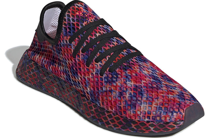 Shop adidas originals Deerupt 紅藍漸變