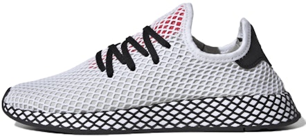 adidas Deerupt Runner 'Cloud White Red' DB2686 adidas Deerupt Runner 'Cloud White Red' DB2686