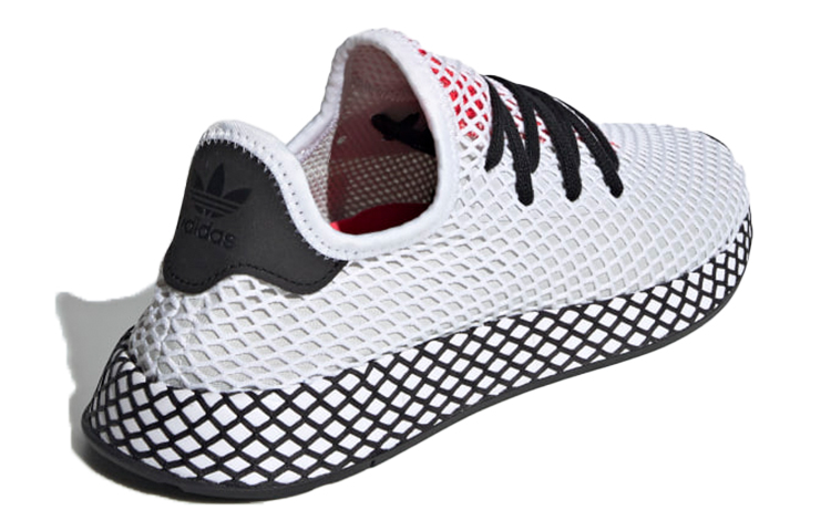 Shop アディダス ディーラプト ランナー 白×赤 DB2686