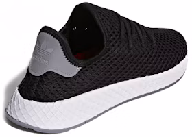 Shop adidas Originals Deerupt Runner 防滑耐磨 低筒運動休閒鞋 男女款 黑白