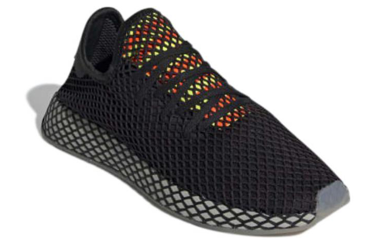 Lookbook 阿迪达斯 Deerupt Runner "核心黑芝麻" EE5674