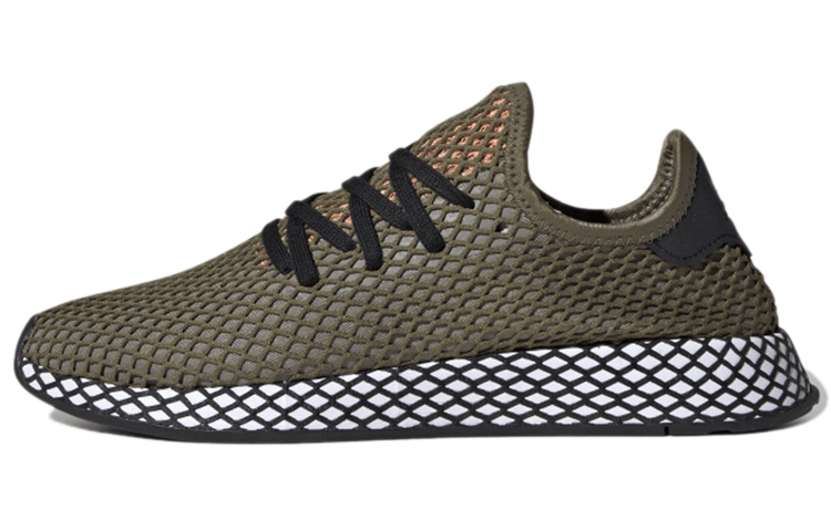 Buy adidas Originals Deerupt Runner 低幫 跑步鞋 男款 綠黑
