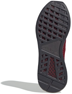 adidas Deerupt Runner originals 'Collegiate Burgundy Core Black' EE5681 Details for adidas Deerupt Runner originals 'Collegiate Burgundy Core Black' EE5681