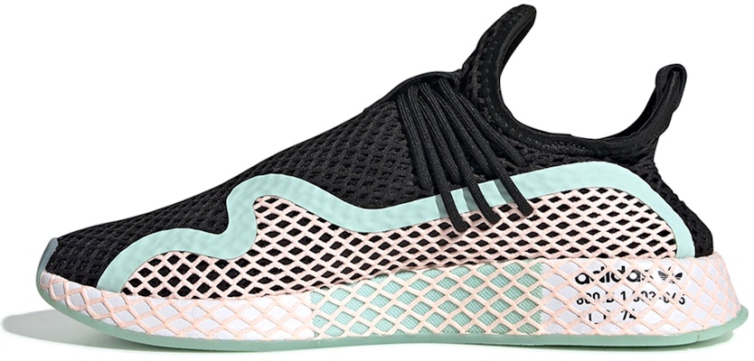 adidas Deerupt S 'Hitam Mint Oren' BD7880 Order adidas Deerupt S 'Hitam Mint Oren' BD7880