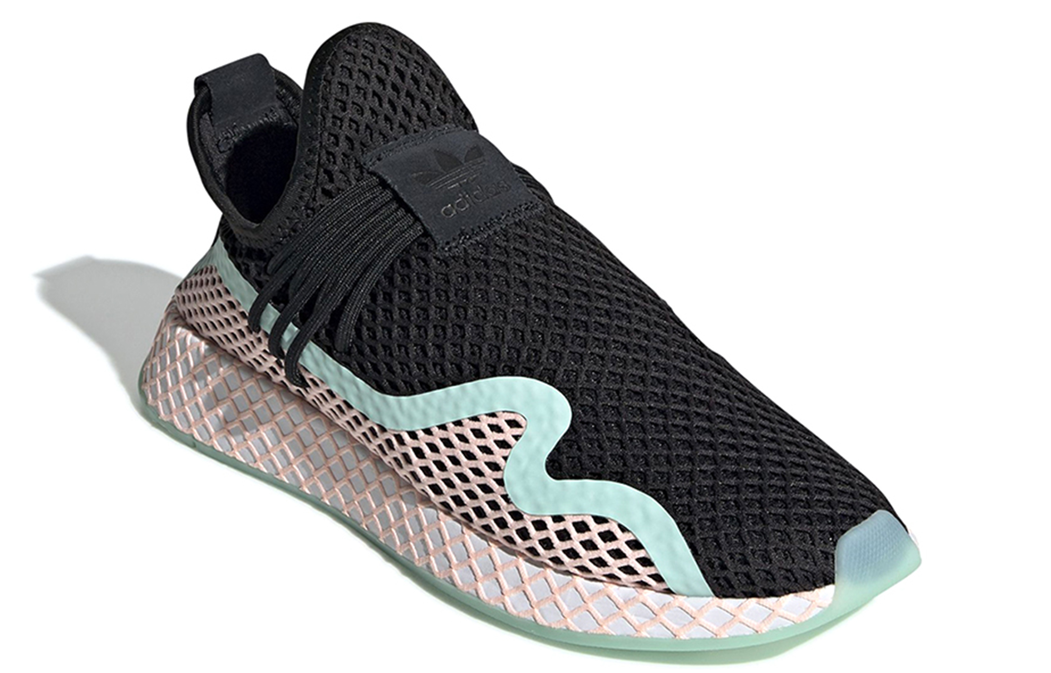 Shop adidas Deerupt S 'Hitam Mint Oren' BD7880