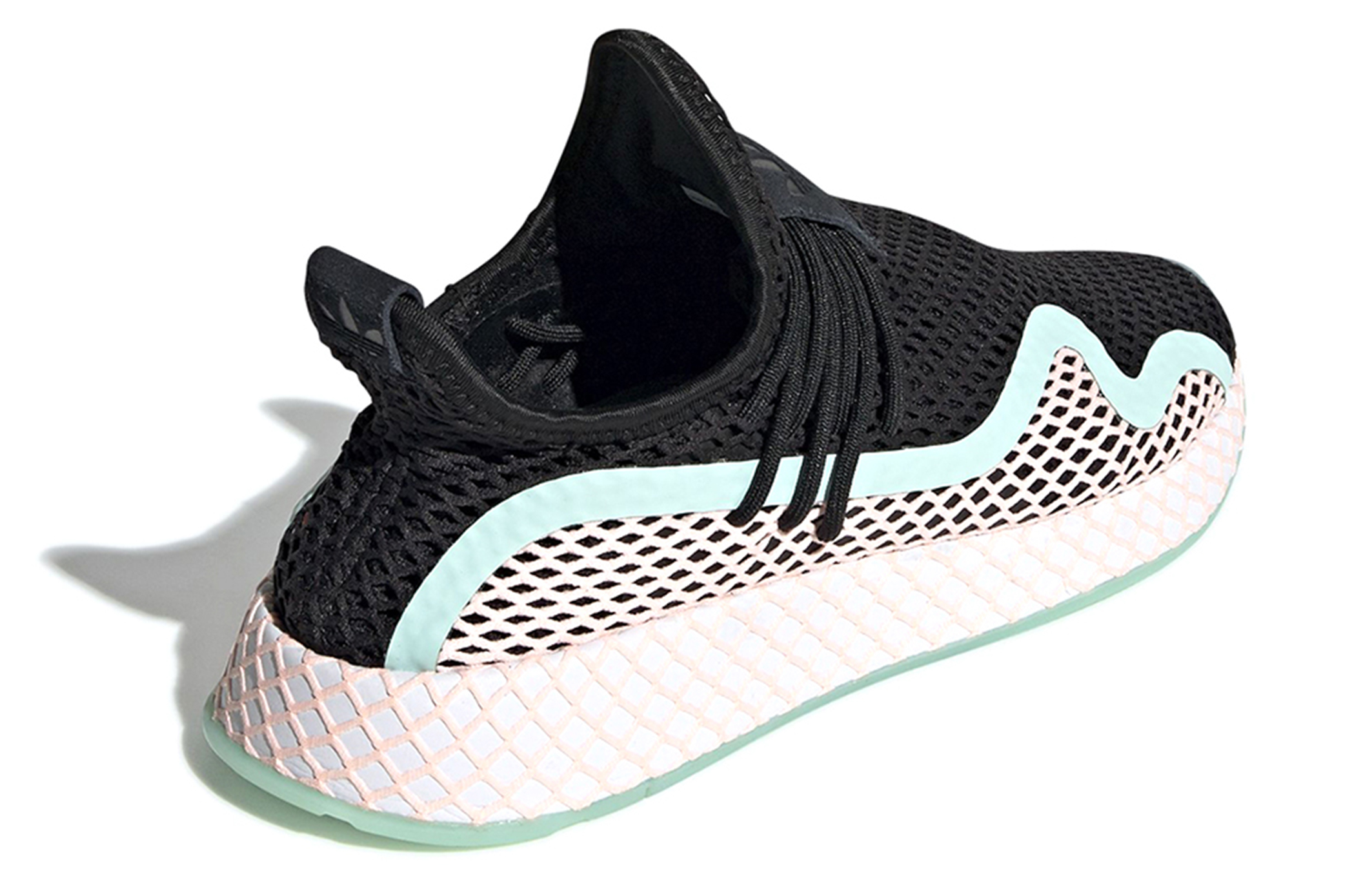 Purchase adidas Deerupt S 'Hitam Mint Oren' BD7880