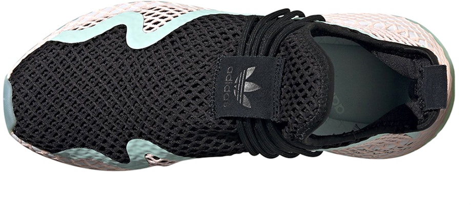 adidas Deerupt S 'Hitam Mint Oren' BD7880 Details for adidas Deerupt S 'Hitam Mint Oren' BD7880