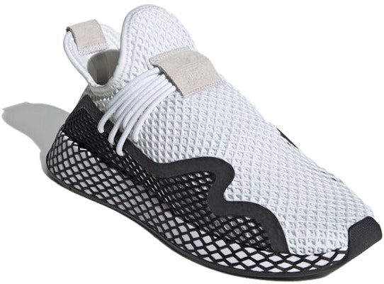 adidas Deerupt S 'White Black' BD7874 Order adidas Deerupt S 'White Black' BD7874