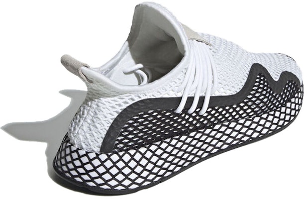 adidas Deerupt S 'White Black' BD7874 Lookbook adidas Deerupt S 'White Black' BD7874