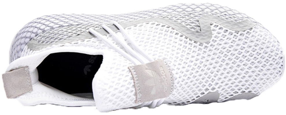 adidas Deerupt S 'White Silver' DB2684 Shop adidas Deerupt S 'White Silver' DB2684