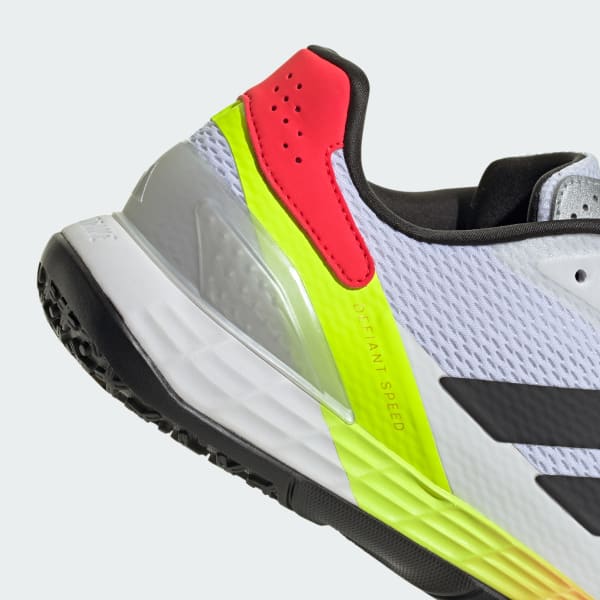 adidas Defiant Speed 2  Tennis Shoes Cloud White/Core Black/Lucid Red 圖 7